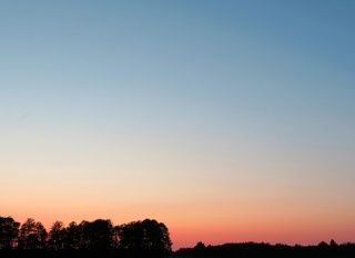 Pokoje nad Jeziorem Mazury | Zachód słońca. Dom nad Zatoką